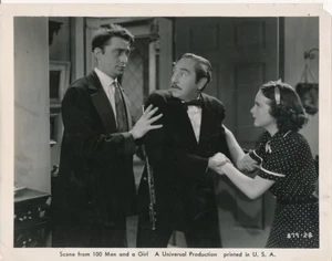 DEANNA DURBIN Original Vintage 1937 100 MEN AND A GIRL Universal Studio Photo - Picture 1 of 2