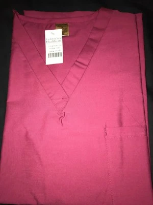 Blusa Médica Sello Moda Mediana Arándano Unisex Para Hombre Mujer Foto 1 de 3