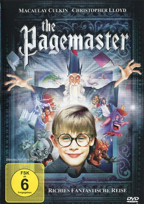 The Pagemaster , DVD , Region2 , english , New , Macaulay Culkin , Home alone - Image 1 of 2
