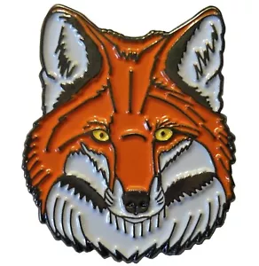 Fox Countryside Wildlife Wild Animal Vixen 25mm Metal Enamel Pin Badge Brooch - Picture 1 of 1
