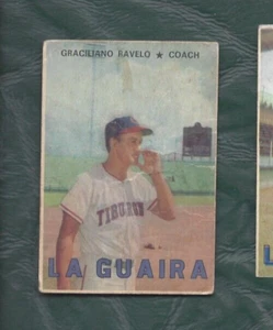1967 Topps Venezuelan Baseballkarte #67 Graciano Ravelo La Guaira GUTE Knicke - Bild 1 von 2