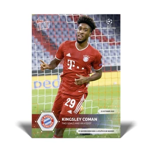 Topps Now UCL 20/21 - Card 008 - Kingsley Coman - Bayern München - Picture 1 of 2