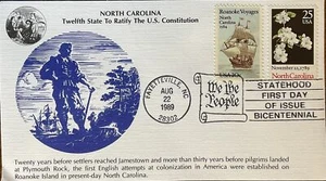 KMC Venture 2347 North Carolina 12 State To Ratify Constitution Combo - Bild 1 von 1