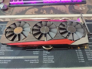 ASUS STRIX GTX 980 Ti Gaming NVIDIA GeForce Graphics Card - Black, Red - Picture 1 of 2