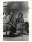 1982 Press Photo Lynn Redgrave & Dick Clark on "TV's Censored Bloopers #3"