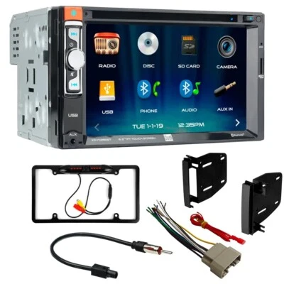 For Dodge 2009-2012 Dodge RAM DUAL XDVD269BT Car Stereo CD Player Radio Dash Kit - Image 1 of 4