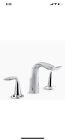 Kohler 5317-4-cp Refinia Widespread 2-handle Bathroom Faucet Chrome New In Box