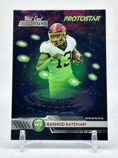 2021 Wild Card Alumination Green Protostar Justin Fields #PS-3 Rookie RC