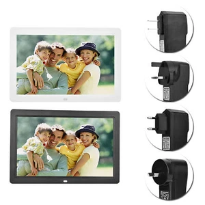 12Inch 1280*800HD Digital Photo Picture Frame Alarm Clock Movie Player Album GF0 - Picture 1 of 23