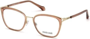 Roberto Cavalli Maremma RC5071 Pink Gold 045 Eyeglasses Frame 52-19-140 5071 RX - Picture 1 of 1