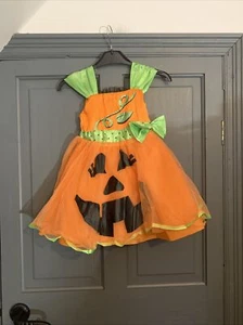 Cute Pumpkin Tutu Halloween Fancy Dress Costume - 2-3 Years - Picture 1 of 9