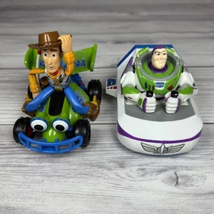 Toy Story Woody and Buzz Lightyear Pullback Cars Disney Parks Racing Toys - Picture 1 of 5