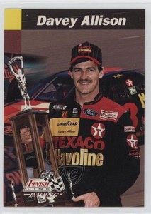 1993 Pro Set Finish Line Silver Series Davey Allison #66 HOF