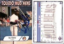 Ira Smith Signed 1997 Best Jacksonville Suns #24 Card Jacksonville Suns Auto AU