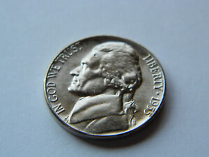 1955 5 Cents - Jefferson Nickel - United States - UNC - Mint error - rare 