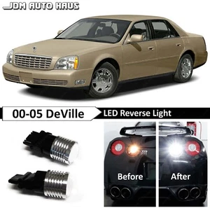 Bombilla LED de respaldo inverso de alta potencia blanca para Cadillac Deville 2000-2005 - Imagen 1 de 12