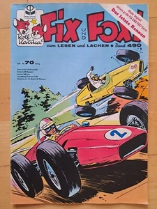 Rolf Kauka´s Fix + Foxi Nr.490 von 1965 mit Graf Trips + Sammelseiten - Z1-2 - Picture 1 of 4