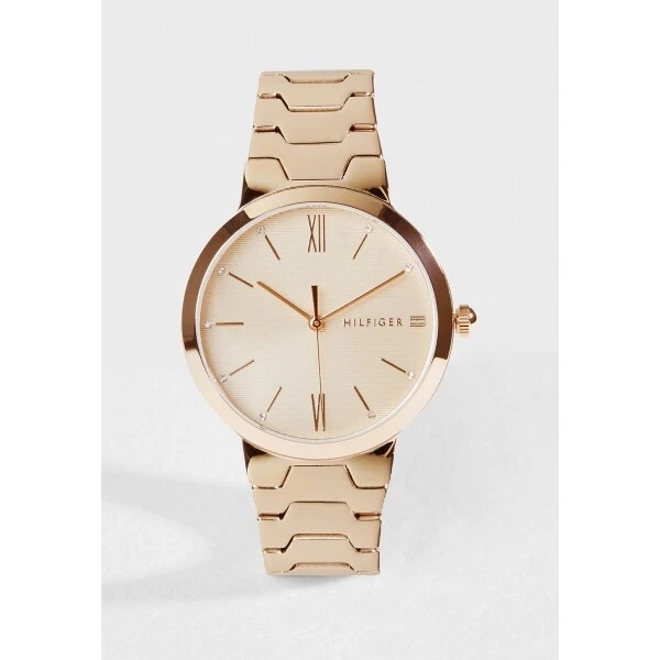 Tommy Hilfiger 34mm Women's Ladies 1781959 Quartz Gold Tone Analog Watch