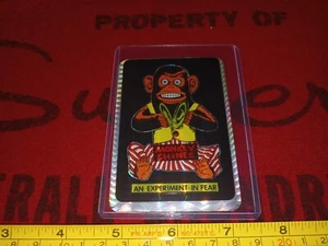 Vintage Horror Vending Machine Sticker Movie MONKEY SHINES Prism Sticker 1988 - Picture 1 of 2