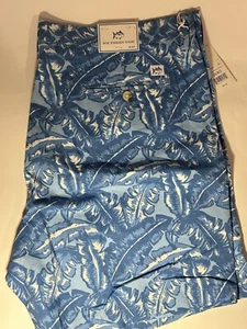 Neu mit Etikett Southern Tide Herrenshorts 40 blau Ozean Kanal Golf NEU UVP $ 99 - Bild 1 von 2