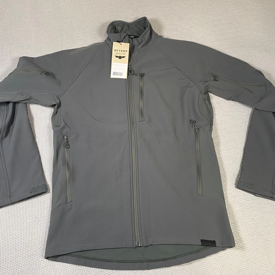 Beyond Clothing Testa L5 Cold Softshell Jacket Manatee Grey Medium Long ML - Image 1 of 4