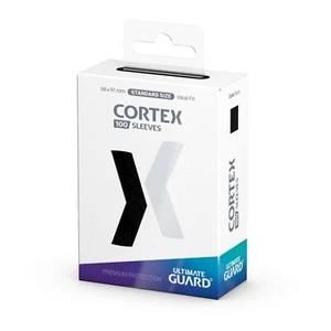 Ultimate Guard Cortex Sleeves taglia standard nero (100) - Foto 1 di 5