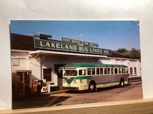 Lakeland Bus Lines #108: - Vintage Postcard - Picture 1 of 3