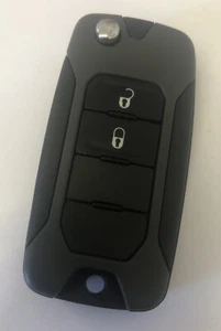 GENUINO JEEP 2 BOTONES REMOTO ABATIBLE LLAVERO RENEGADO ETC!! ¡¡PROBADO!! MIRAR - Imagen 1 de 2