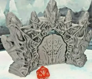Ice Palace Castle Gates Set Terreno Dispersi 28 mm Dungeons & Dragons - Foto 1 di 8