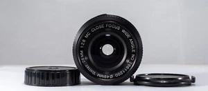 Vivitar MC 28mm F 2.8 Wide Angle, Close Focus Prime Lens. Olympus OM Mount - Picture 1 of 17