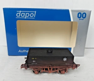 Dapol 4F-032-004 BR Rectangular Tank Wagon. OO Scale. Boxed. Weathered. - Picture 1 of 9