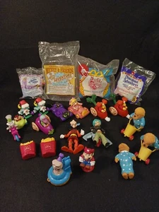 Vintage Lot of 22 McDonalds 1980s 1990s Collectable Happy Meal Toys  Some NEW  - Picture 1 of 13