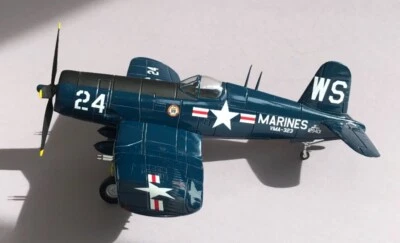   Rare Armour Corsair “White WS 24” USMC VMA-323 “Death Rattlers”, Korea ’52 - Image 1 of 4