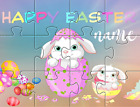 Easter Gift Idea Personalised Bunny Puzzle 12pc 80pc Jigsaw