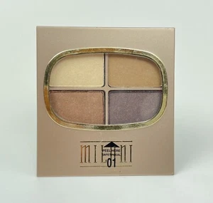Sombra de ojos MILANI Shadow Wear Quad #01 toque de marrón - Imagen 1 de 2
