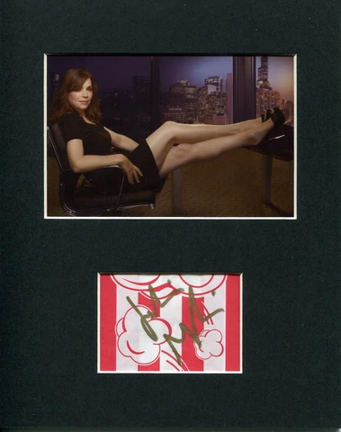 Julianna Margulies ER The Good Wife Sexy Rare Signed Autograph Photo Display Cover