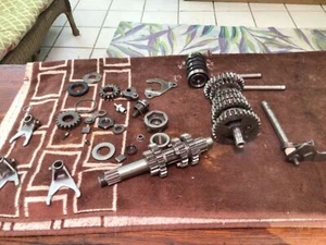 1994 94-96 YZ125 YZ 125 Transmission Main Counter Shaft Gears Shift Forks Drum - Picture 1 of 10