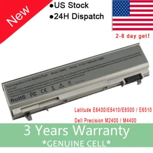 New Battery For Dell Latitude E6400 E6410 E6500 E6510 PT434 Laptop Power Supply - Picture 1 of 5