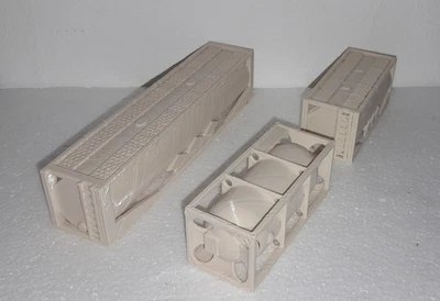 HO 20ft 40ft Container Hochseecontainer 3er Set 3D-Druck Tankcontainer  - Bild 1 von 4