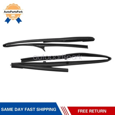 Cauchos de vidrio para puerta nuevos para Nissan Frontier 1998-2005 803312S400 803302S400 Foto 1 de 4