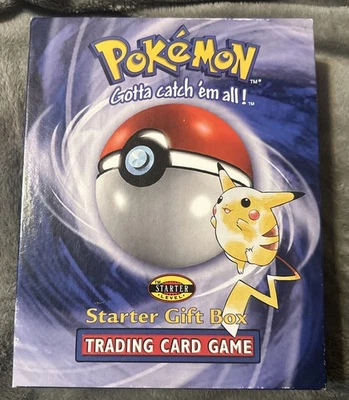 Pokémon Starter Gift Box 2-Player Starter Set WOTC Opened EVERY THING BUT CARDS - Image 1 of 4