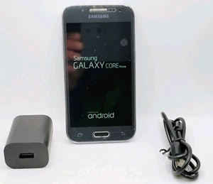 Samsung Galaxy Core Prime 8GB Charcoal Gray (Verizon) SM-G360V Good Condition - Picture 1 of 17