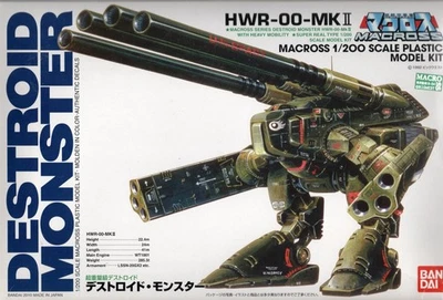 Destroid Monster HWR-00-MKII 1/200 Scale Plastic Kit [Imai] Macros/Robotech - Image 1 of 4