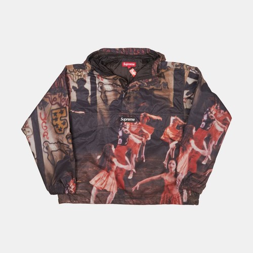 Supreme Reflective Multi Anorak SS25 Taglia L Media Lunghezza Uomo Multico...