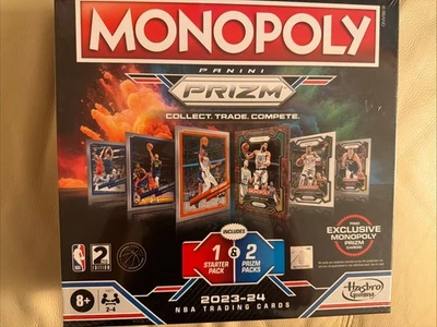 Monopoly Prizm NBA 2nd Edition Board Game Panini 2023-24 (NEW SEALED) - Image 1 of 4