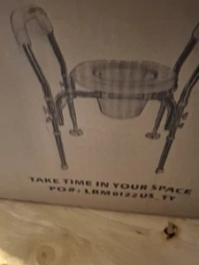 Oasis Space Stand Alone Raised Toilet Seat 300lbs Heavy Duty Medical Raised - Picture 1 of 5