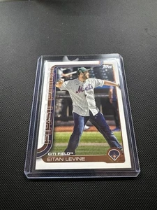 Tarjeta de lanzamiento de primera actualización Topps 2025 de Eitan Levin - Mets - Imagen 1 de 2