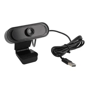 Webcam With Noise Reduction Mic 1080P HD 30FPS USB Web Camera Plug And Play F FY - Afbeelding 1 van 22