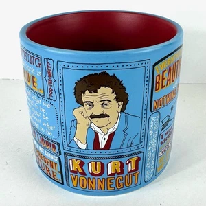The Unemployed Philosophers Guild Mug Kurt Vonnegut 2015 Coffee Tea Mug 12 Oz - Picture 1 of 7