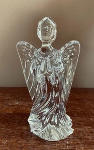 Waterford Celestial Guardian Angel Praying Lead Crystal Figurine 6” Nativity - Picture 1 of 4